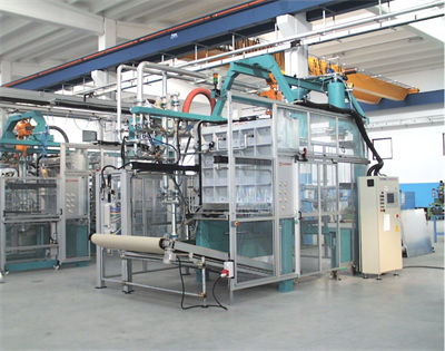 Fast Changing Mold Shape Molding Machine