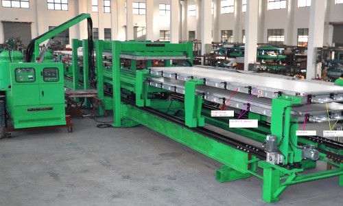 Discontinous PU sandwich panel line