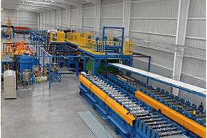 PU Sandwich panel line