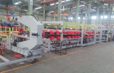 Rockwool/EPS sandwich panel line